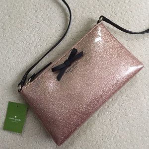 NWT Kate Spade New York Glitter Crossbody