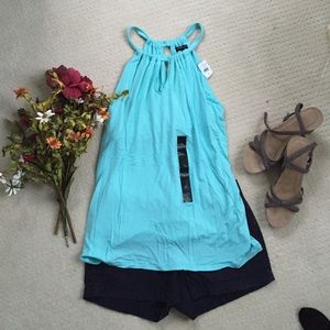 Turquoise NWT Banana Republic Tank Top size small