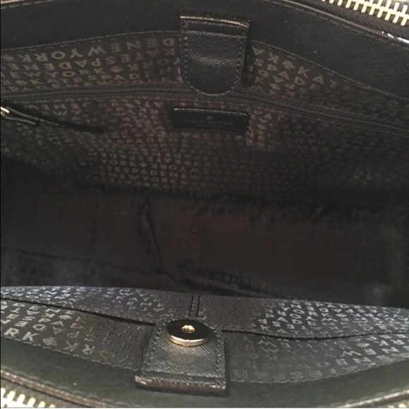 Kate Spade Leighann Laurel Way Satchel-black - Picture 4 of 4