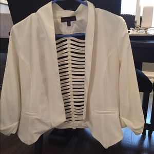 White blazer