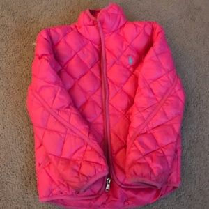 Girls Polo Ralph Lauren Quilted Jacket.