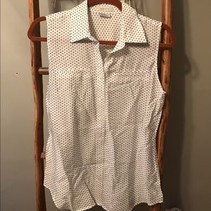 Polka Dot Collared Tank