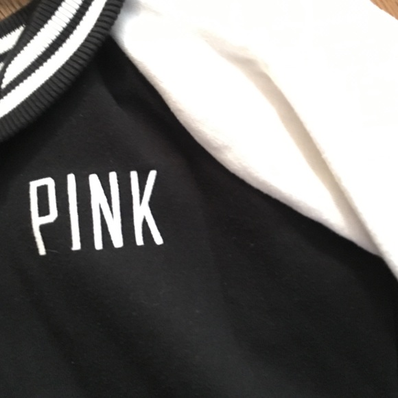 PINK VARSITY JACKET WORN 2 TIMES MINT