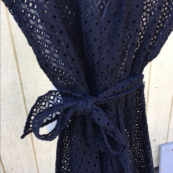 Banana Republic Lace Dress w Waist Tie. Sz 0 - Picture 4 of 4