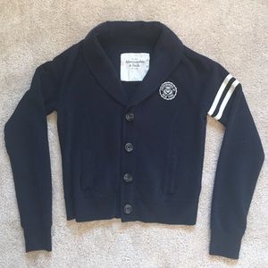Abercrombie and Fitch Women's Varsity Cardigan