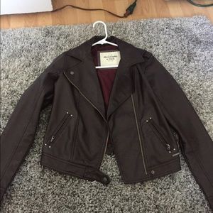 Faux Leather Jacket