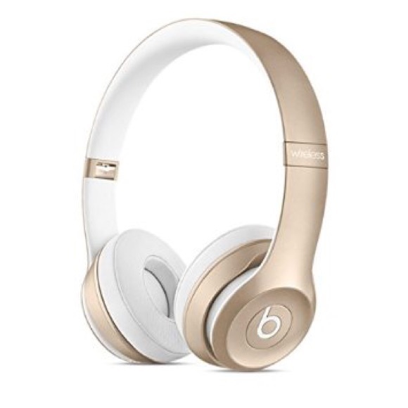 beats by dre Other - Gold Beats Solo 2 gold wireless headphones