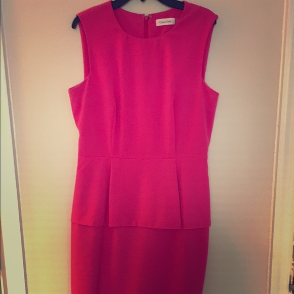 Pink Calvin Klein Dress - Picture 1 of 2