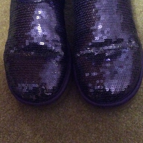 Purple Sequin UGGS - Picture 4 of 4
