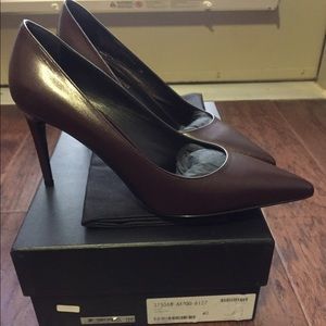 Brand New Saint Laurent Paris Pumps Amaranto