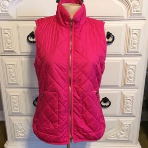 Hot Pink Old Navy Puffer Quilted Vest
