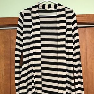 Stripped Cardigan
