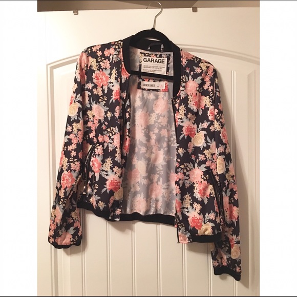 Garage Floral Bomber