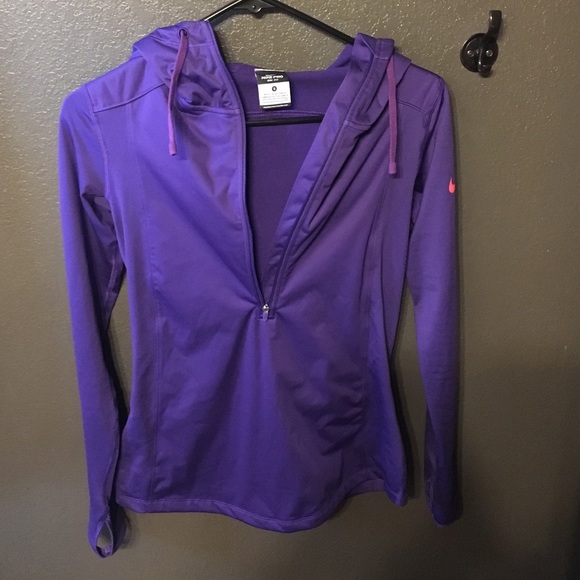 Nike (dry-fit) half zip hoodie