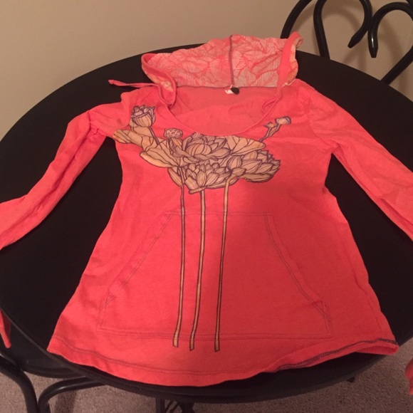 Free people Long sleeve hooded shirt - Picture 2 of 2