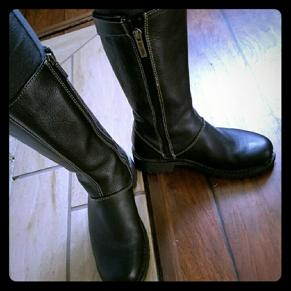Womens Harley Davidson Black Boots size 7