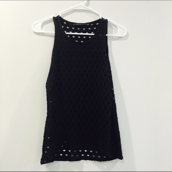 Twenty cutout tank.