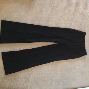 BCBGeneration High Waist Wide Leg Black Pants