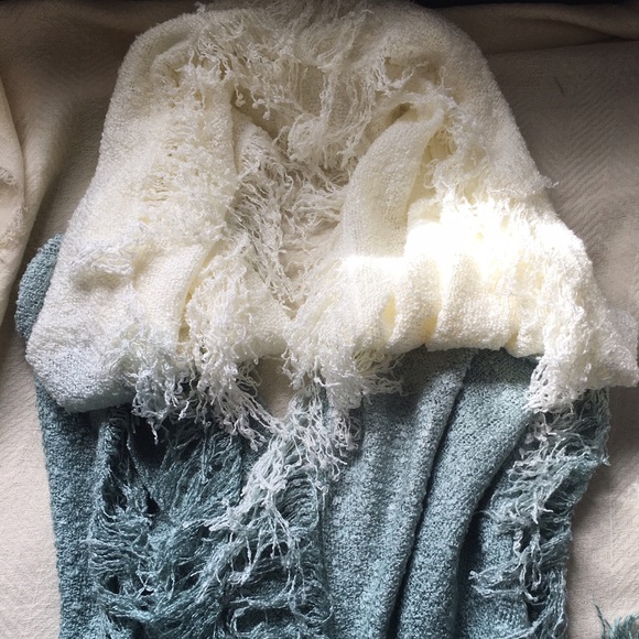 Ombre oversized scarf