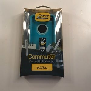 Blue iPhone 6/6s OtterBox commuter series case