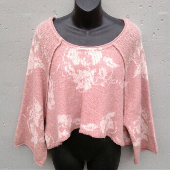 Free People Cropped Sweater