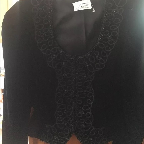Farinae collection cocktail fancy blazer jacket - Picture 1 of 4