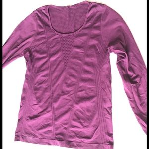 Fabletics purple workout top