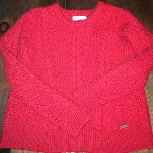 Red Hollister XS Sweater