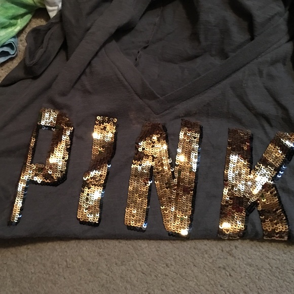 vs bling v neck fashion show