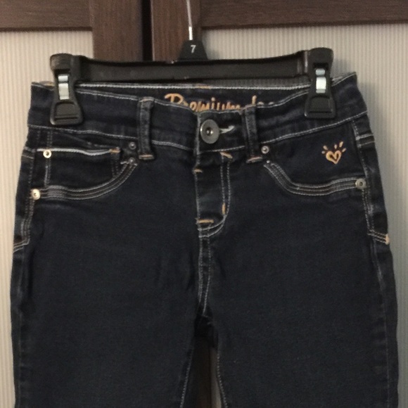 Girls justice skinny jeans Sz 10r