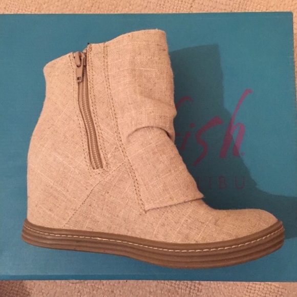 Cream Heeled Booties