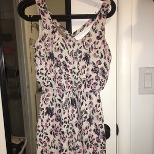 Pink Cheetah Print Dress