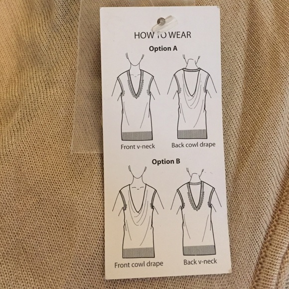 BCBG brand new reversible tunic sz M, fits like S - Picture 4 of 4