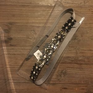Vera Wang rhinestone belt. NEVER WORN, BRAND NEW!