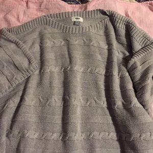 Oversized poncho sweater