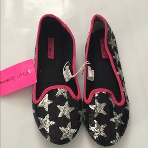 New Betsey Johnson Star Slippers size 7-8