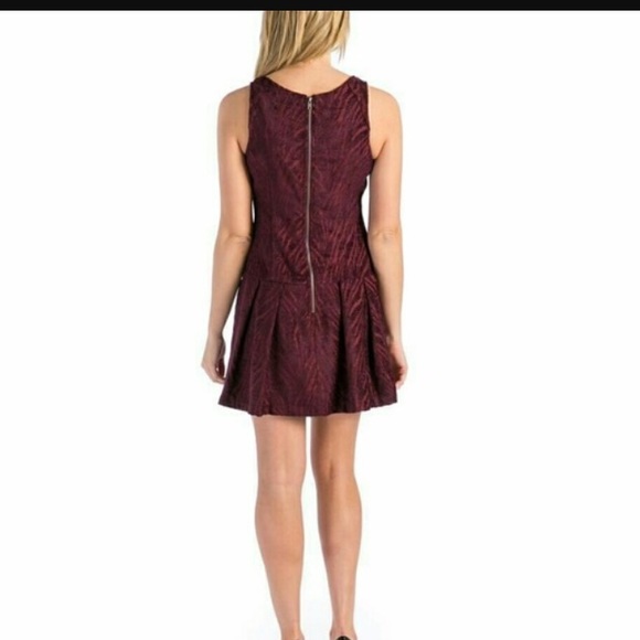Free people NWT mulberry color tank top Dress - Picture 3 of 3