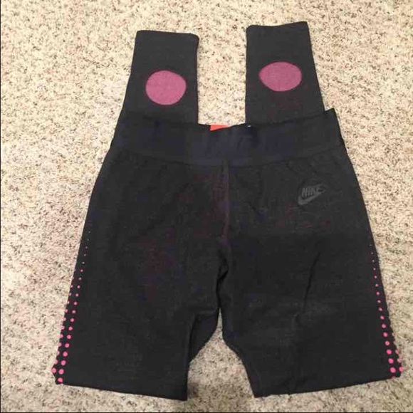 Nike Stirrup Burnout Leggings Tights - Picture 2 of 4