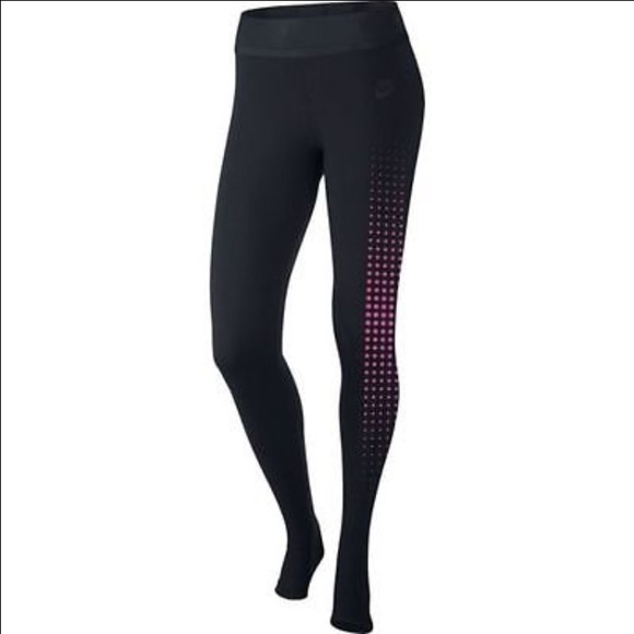Nike Stirrup Burnout Leggings Tights - Picture 3 of 4