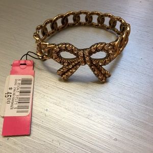 Betsey Johnson Bow Bracelet