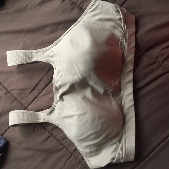 Moving Comfort nude sports bra
