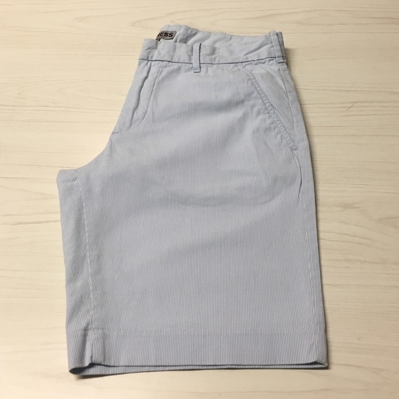 Flat Front Seersucker Photographer Fit Short