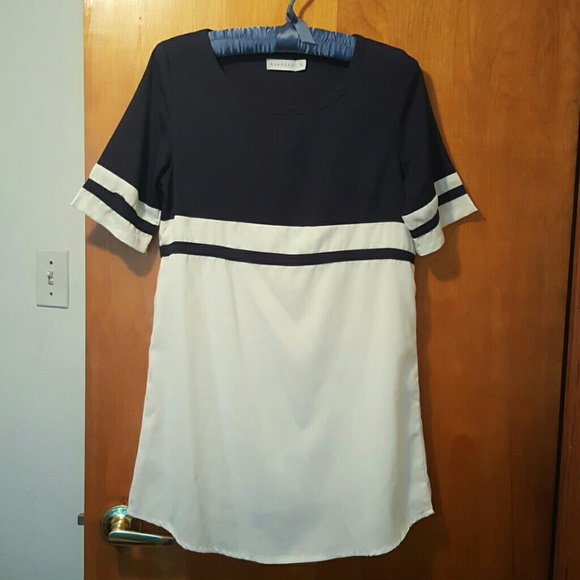 White and Blue summer dress