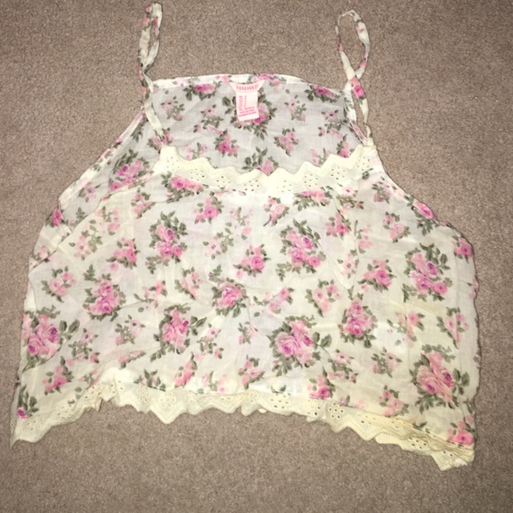 Floral croptop