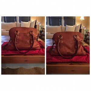 Authentic Dooney & Bourke Florentine satchel