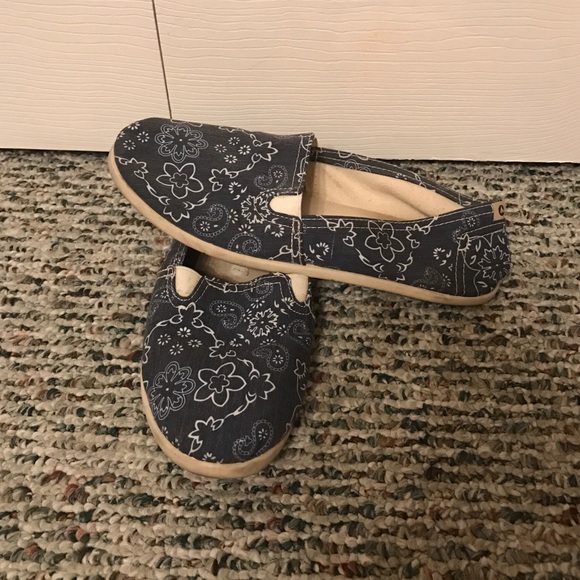 Navy loafers