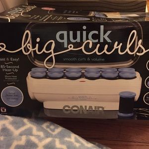 Quick big curls from conair