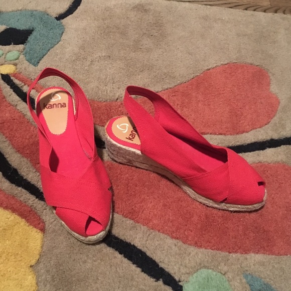 Kanna peep toe espadrilles