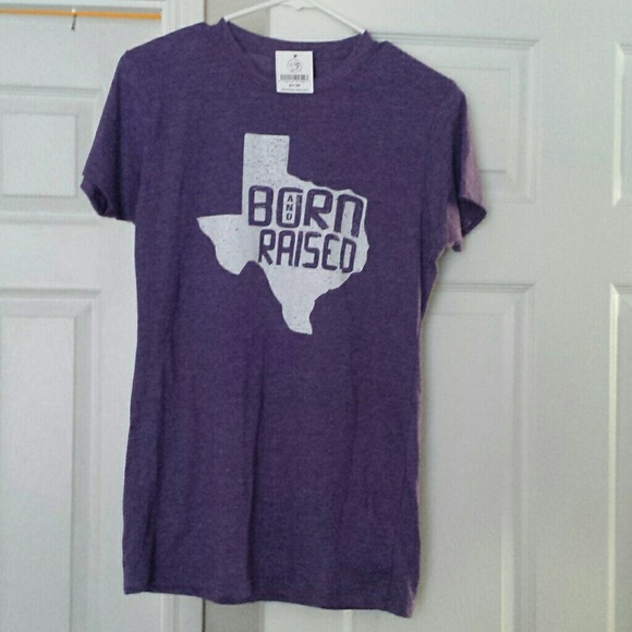 purple Texas shirt