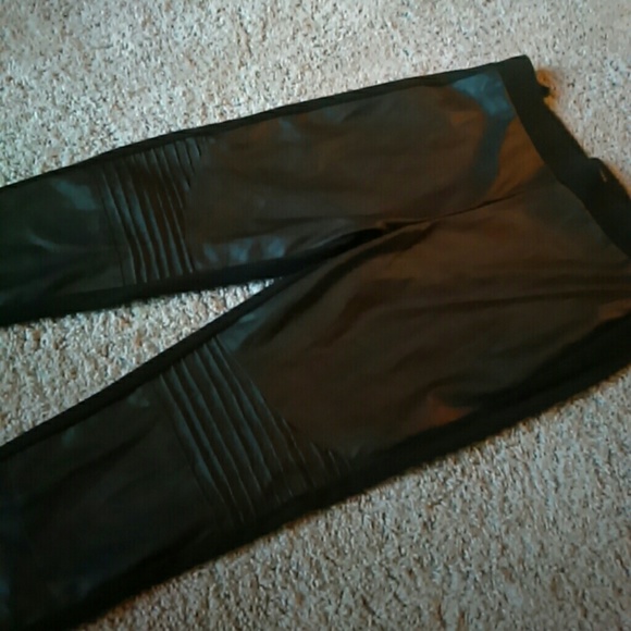 leather leggings